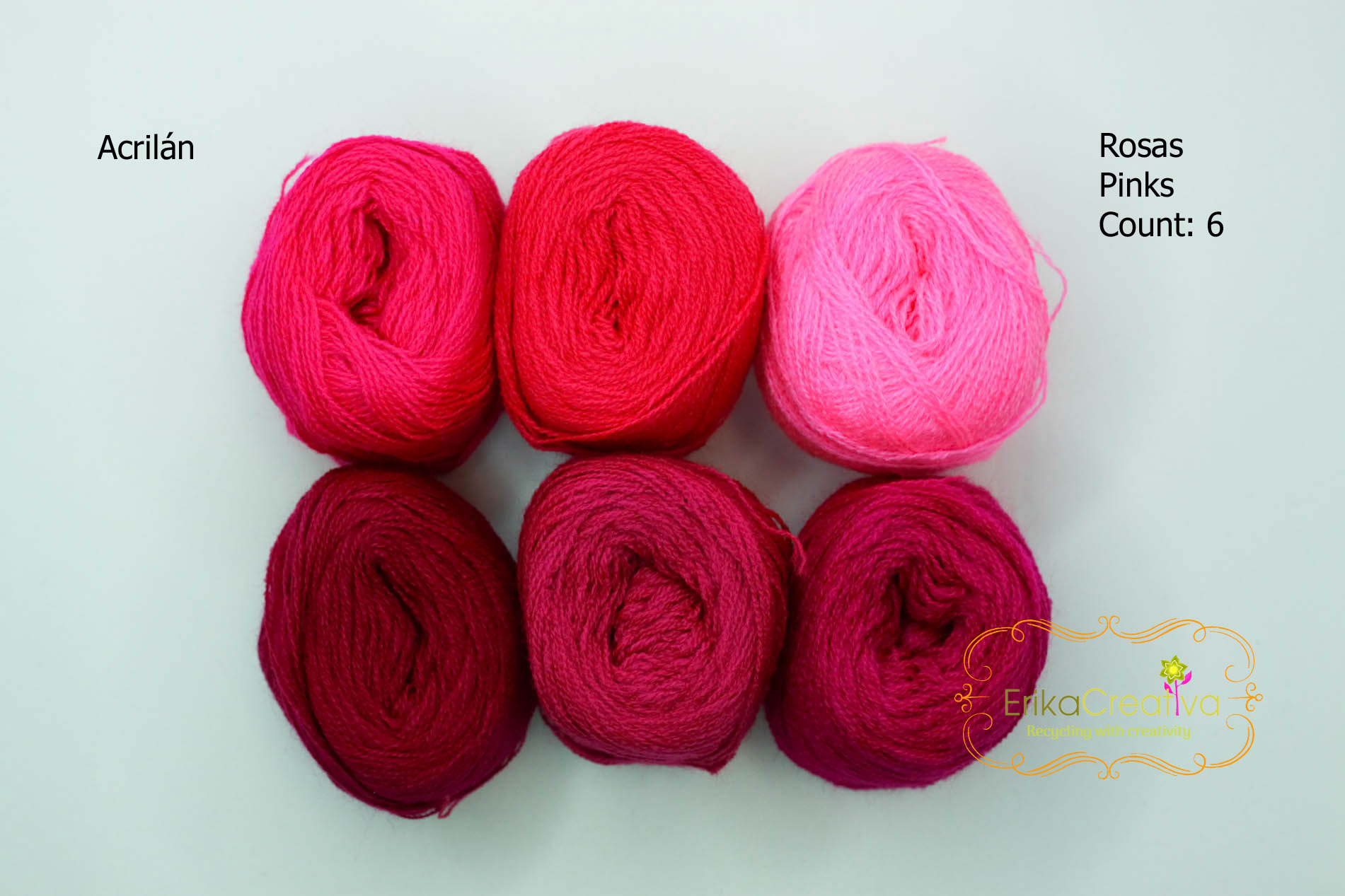 ACRILAN 3 HEBRAS [Multicolor Pack] - 15grs 12-Pack of 3-thread yarn for  crafts