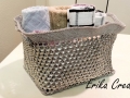 Rectangular pop tab basket