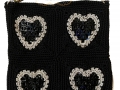 Pop Tab Heart Granny Squares Bag