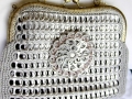 Aluminum pop top purse with snap frame