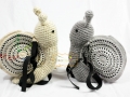 Pop Tab Snail Amigurumi Back Pack