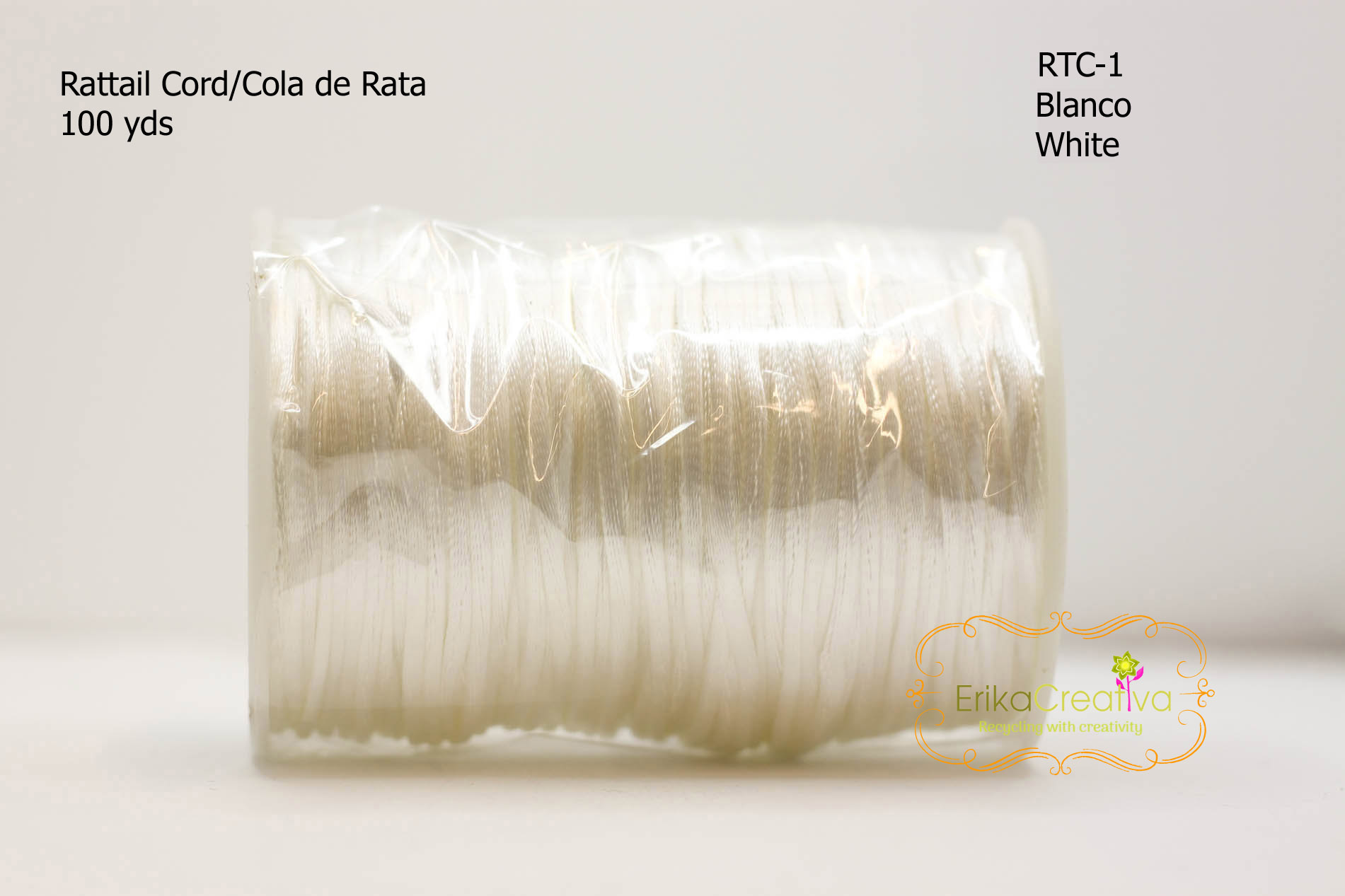 2mm Satin Rattail Cord – ErikaCreativa