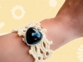 Brazalete de aros de plastico