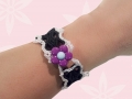Pulsera de aros de plastico de las botellas de agua