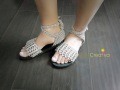 Pop tab sandals