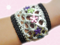 Pop tabs cuff