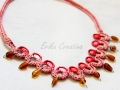 Rockstar tabs and beads necklace