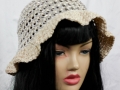 Bean stitch pop tab hat