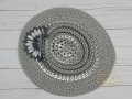 Bean stitch pop tab hat