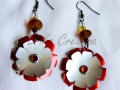 Aluminum can earrings