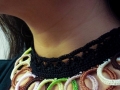 Collar de aros de plastico