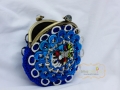 Snap clasp color coin purse