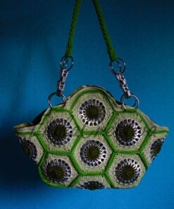 Hexagonal Motif Pop Tab Purse PDF Tutorial