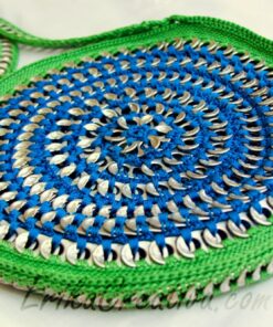 Round Pop Tab Purse Written Pattern