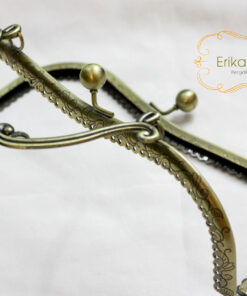 20.5cm Bronze Color Metal Purse Frame Handle