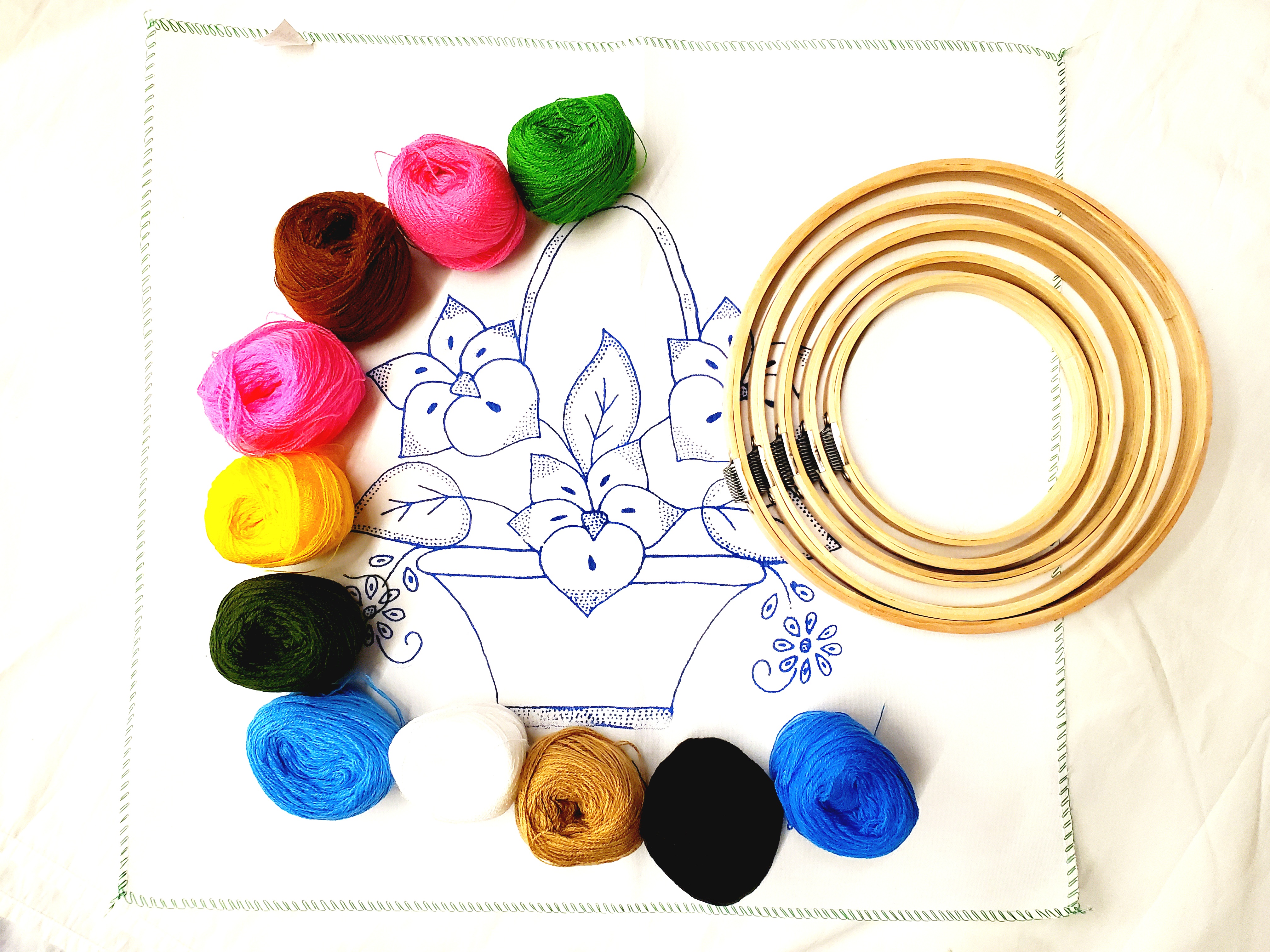 Plastic Embroidery Hoop Small