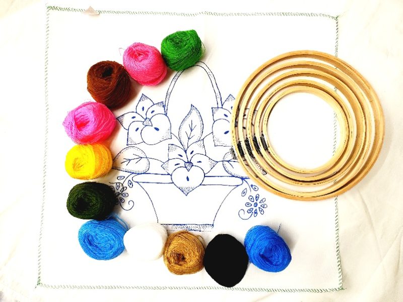 Wooden Embroidery Hoop Set - Image 3