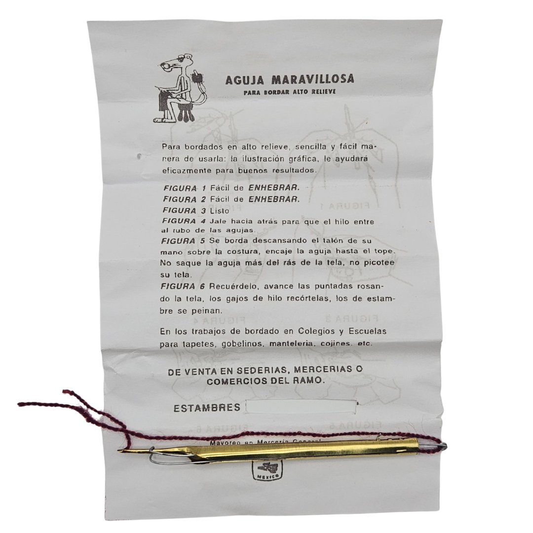 Magic Embroidery Punch Needle/Aguja Maravillosa - Image 2