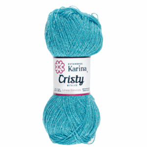 10-P Turquoise W/Silver-Turquesa C/Plata