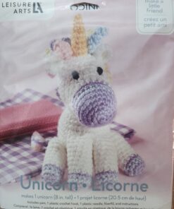 Leisure Arts Crochet Kit Amigurumi Ursula Unicorn