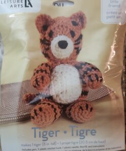 Leisure Arts Crochet Kit Amigurumi Timothy Tiger