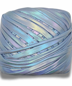 Gradual Metallic T-Shirt Yarn/Trapillo Metálico Tornasol