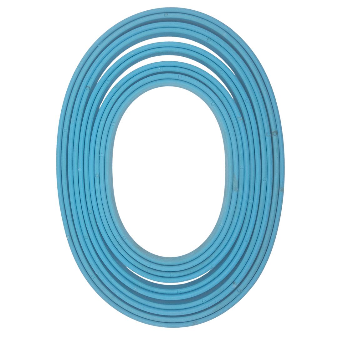 Oval Plastic Embroidery Hoops Set