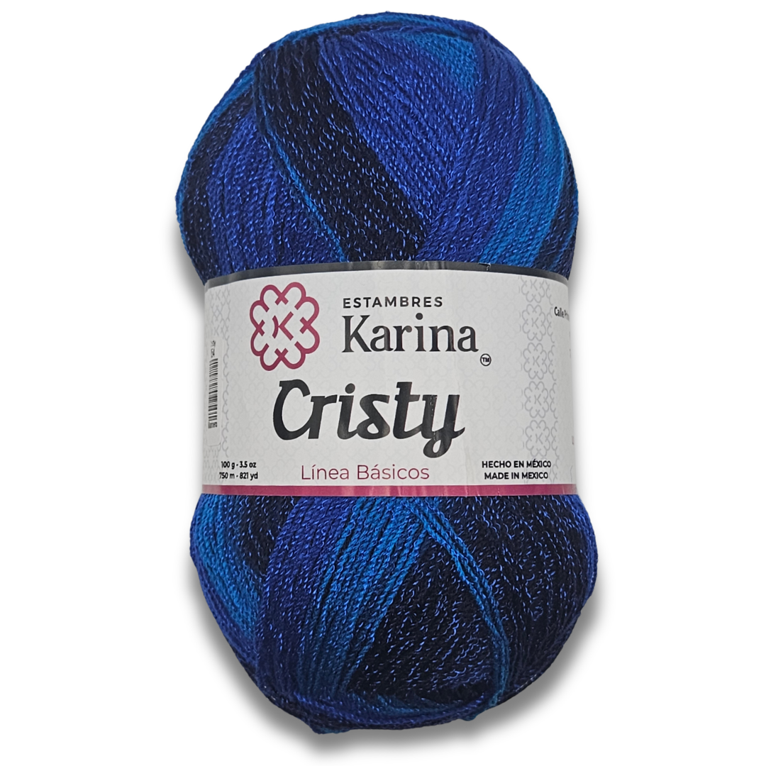 Karina Cristal Yarn Variegated/Karina Cristy Matizado